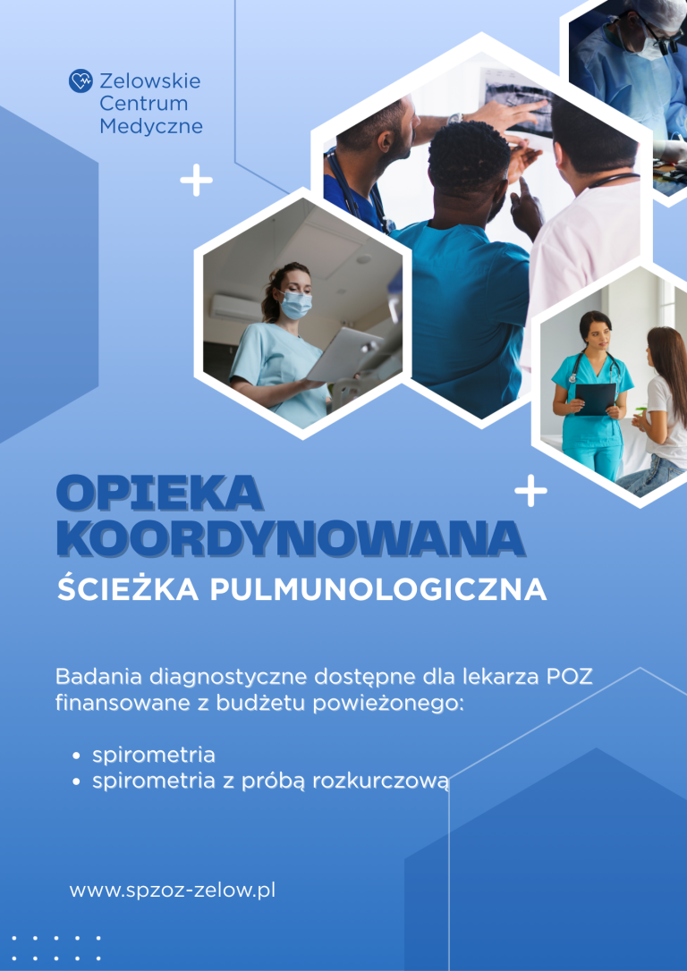 Opieka Koordynowana – ŚCIEŻKA PULMUNOLOGICZNA